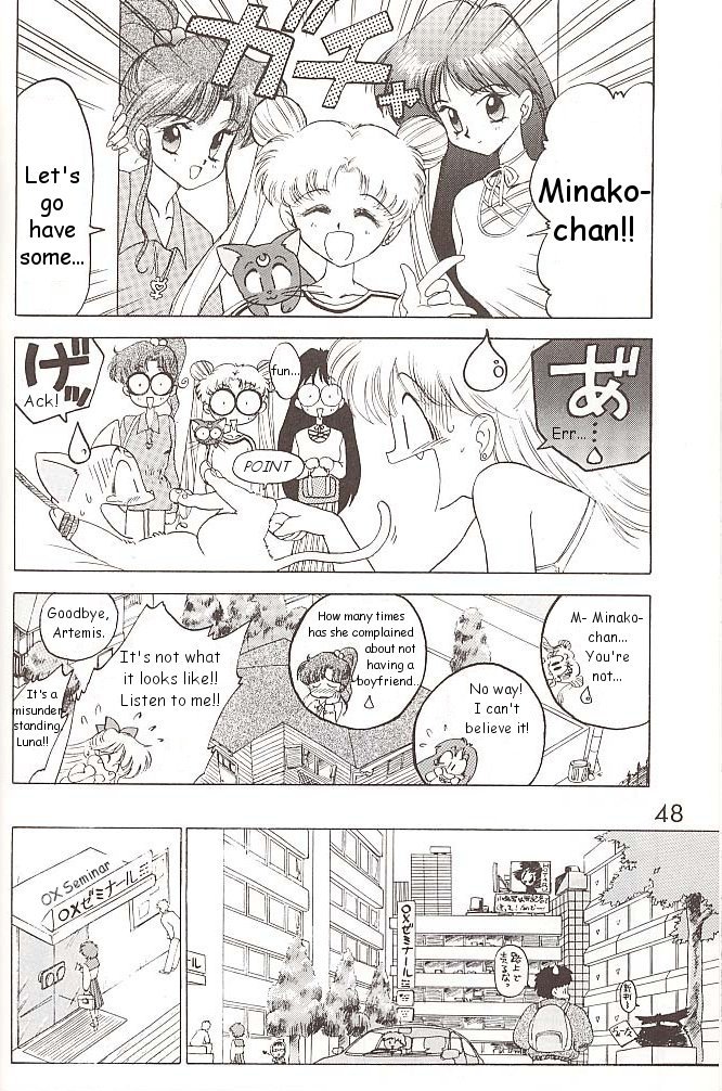 Star Platinum sailor moon 46 hentai manga