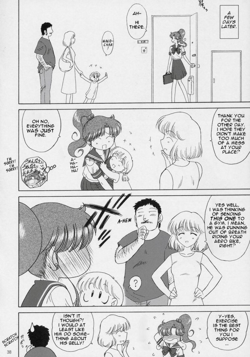 In A Silent Way sailor moon 36 hentai manga