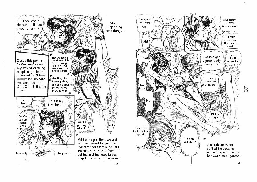 Submission Scribbles sailor moon 2 hentai manga