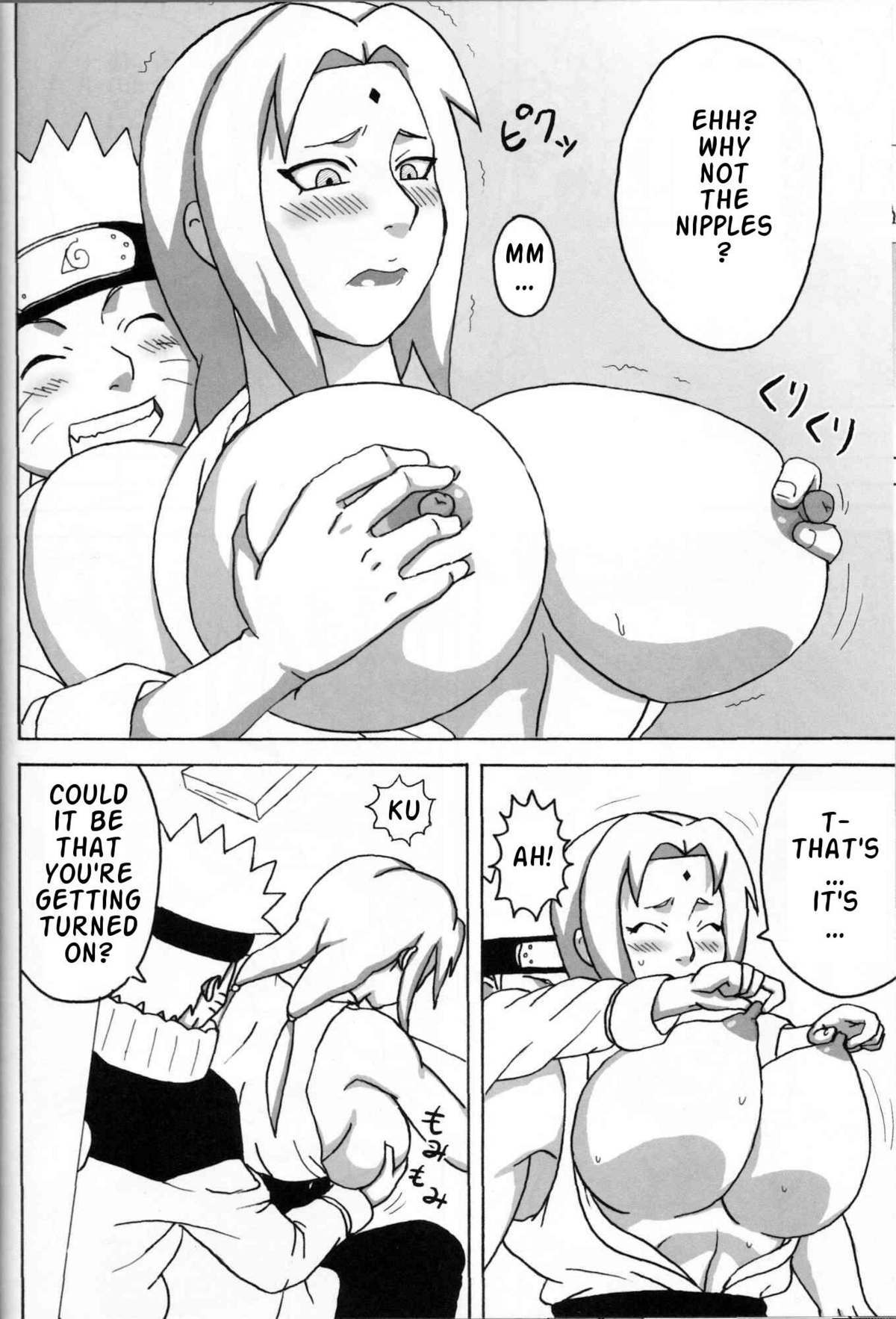 Kyounyuu no Ninja Chichikage | Big-Breast Ninja naruto 10 hentai manga
