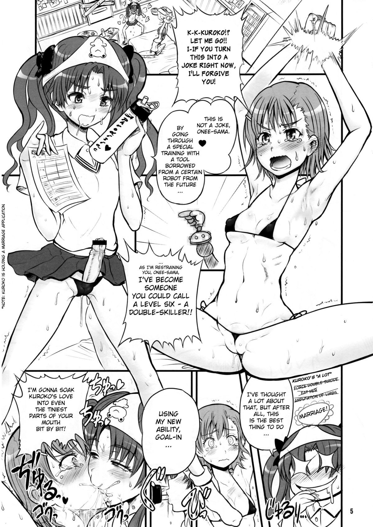 Toaru Kuroko no Mikoto Kanzen Kouryaku page 4 full