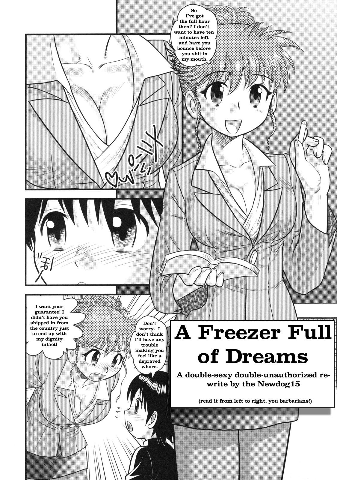 A Freezer Full of Dreams hentai manga