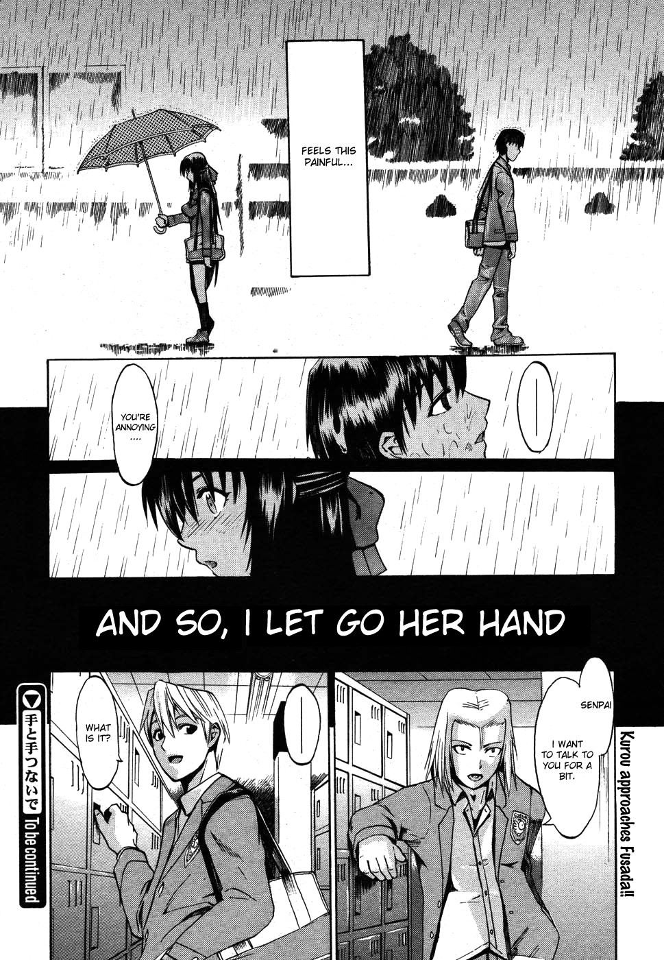 When you let go of my hands 43 hentai manga