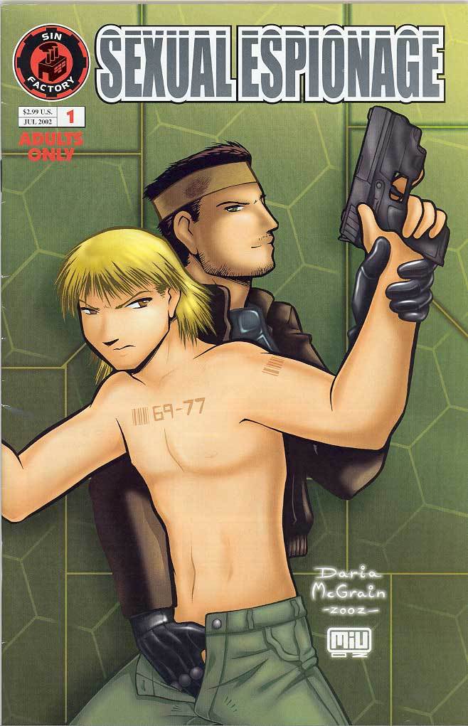 Sexual Espionage metal gear solid hentai manga