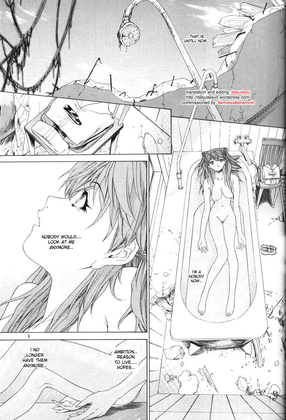 Bonnou Hon Excerpt neon genesis evangelion 5 hentai manga