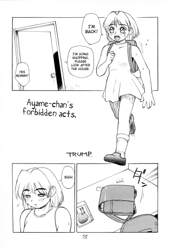 Ayame-chan's forbidden acts
