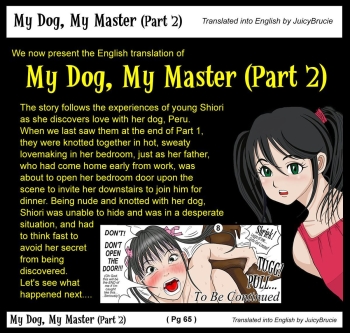 My Dog, My Master 02