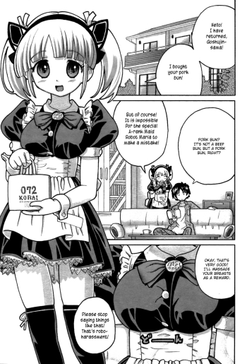 "Self-proclaimed" Super High Efficiency Maid Robot Maria