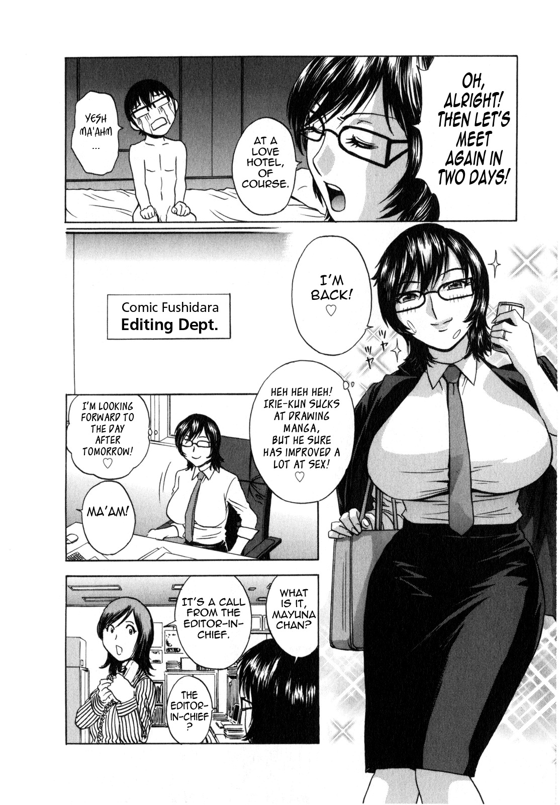 Life with Married Women Just Like a Manga 24 hq image