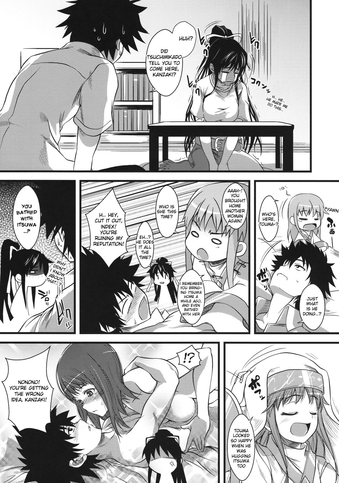 Amakusa Moyouna% toaru majutsu no index 5 hentai manga