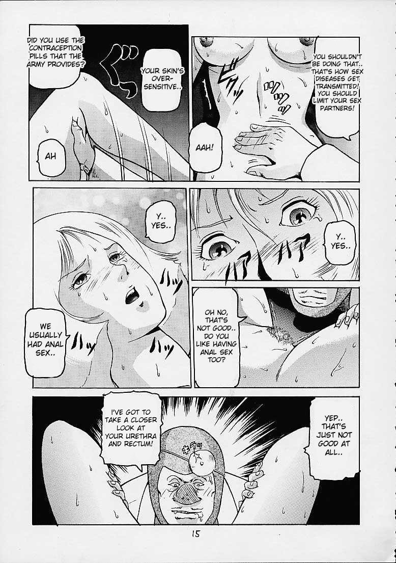 Sayla Mass-2001 Winter Kinpatsu mobile suit gundam 13 hentai manga