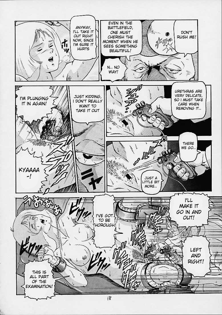Sayla Mass-2001 Winter Kinpatsu mobile suit gundam 16 hentai manga