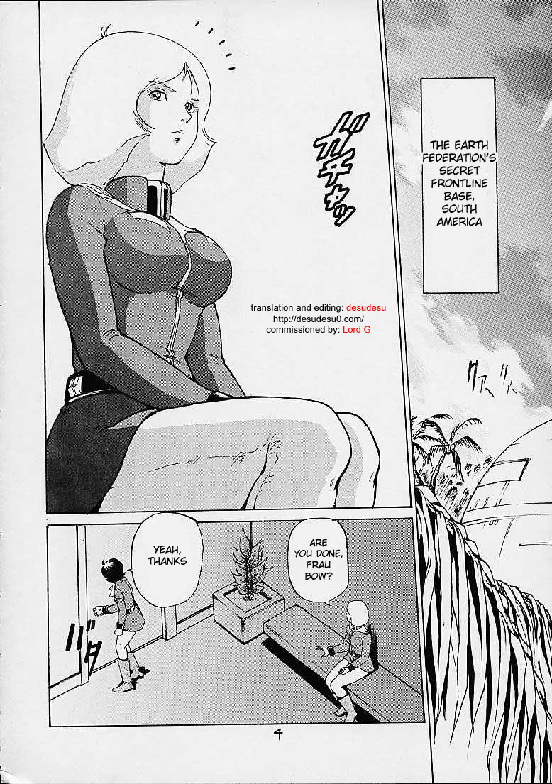 Sayla Mass-2001 Winter Kinpatsu mobile suit gundam 2 hentai manga