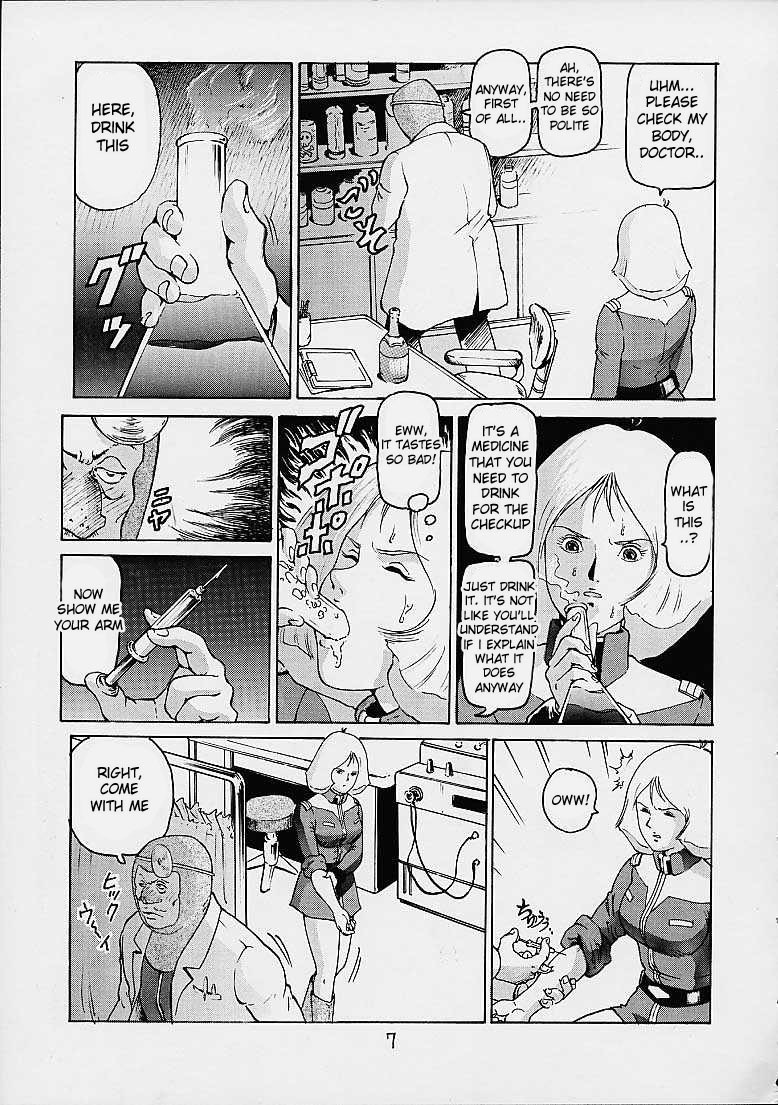 Sayla Mass-2001 Winter Kinpatsu mobile suit gundam 5 hentai manga