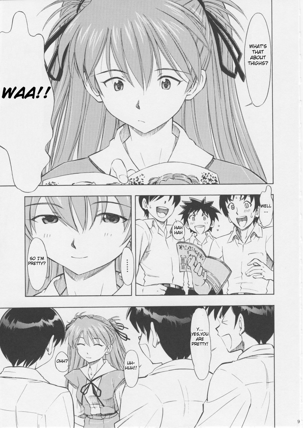 Asuka You neon genesis evangelion 7 hentai manga
