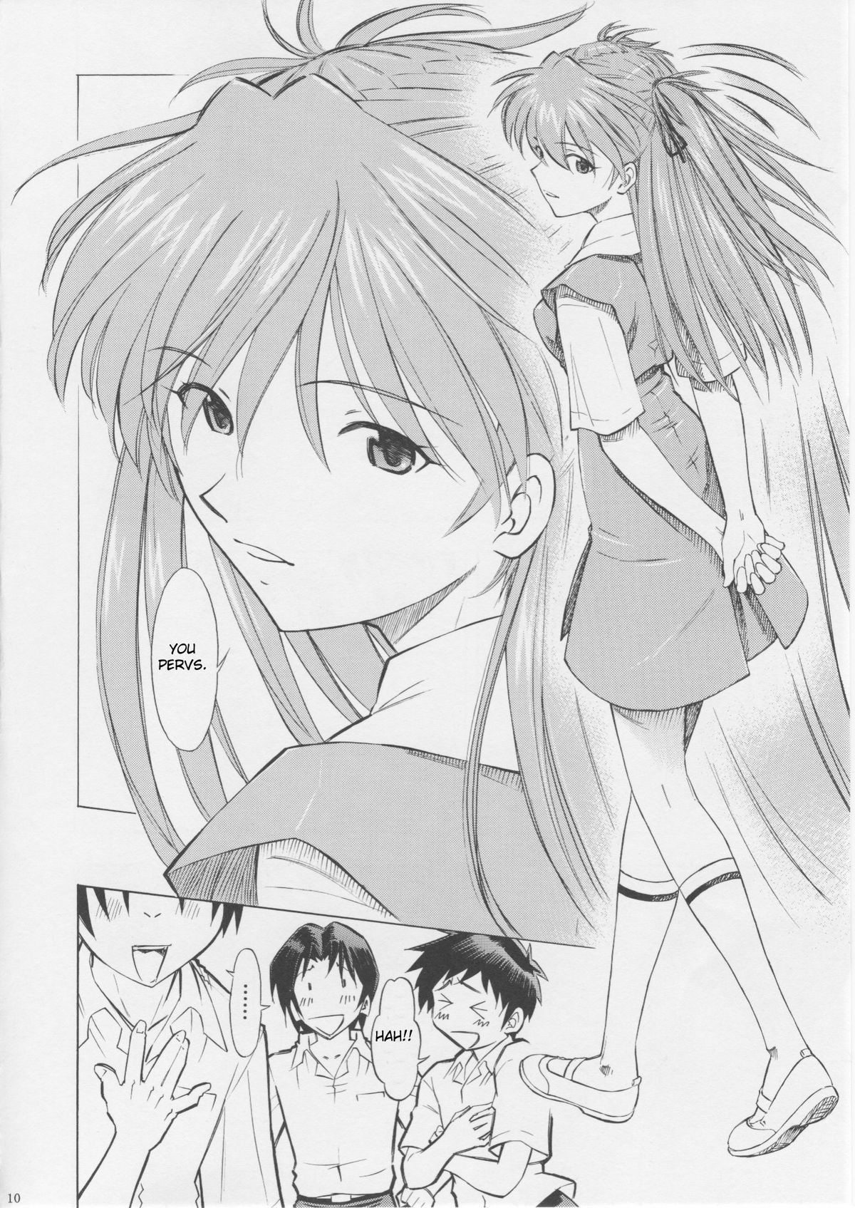 Asuka You neon genesis evangelion 8 hentai manga