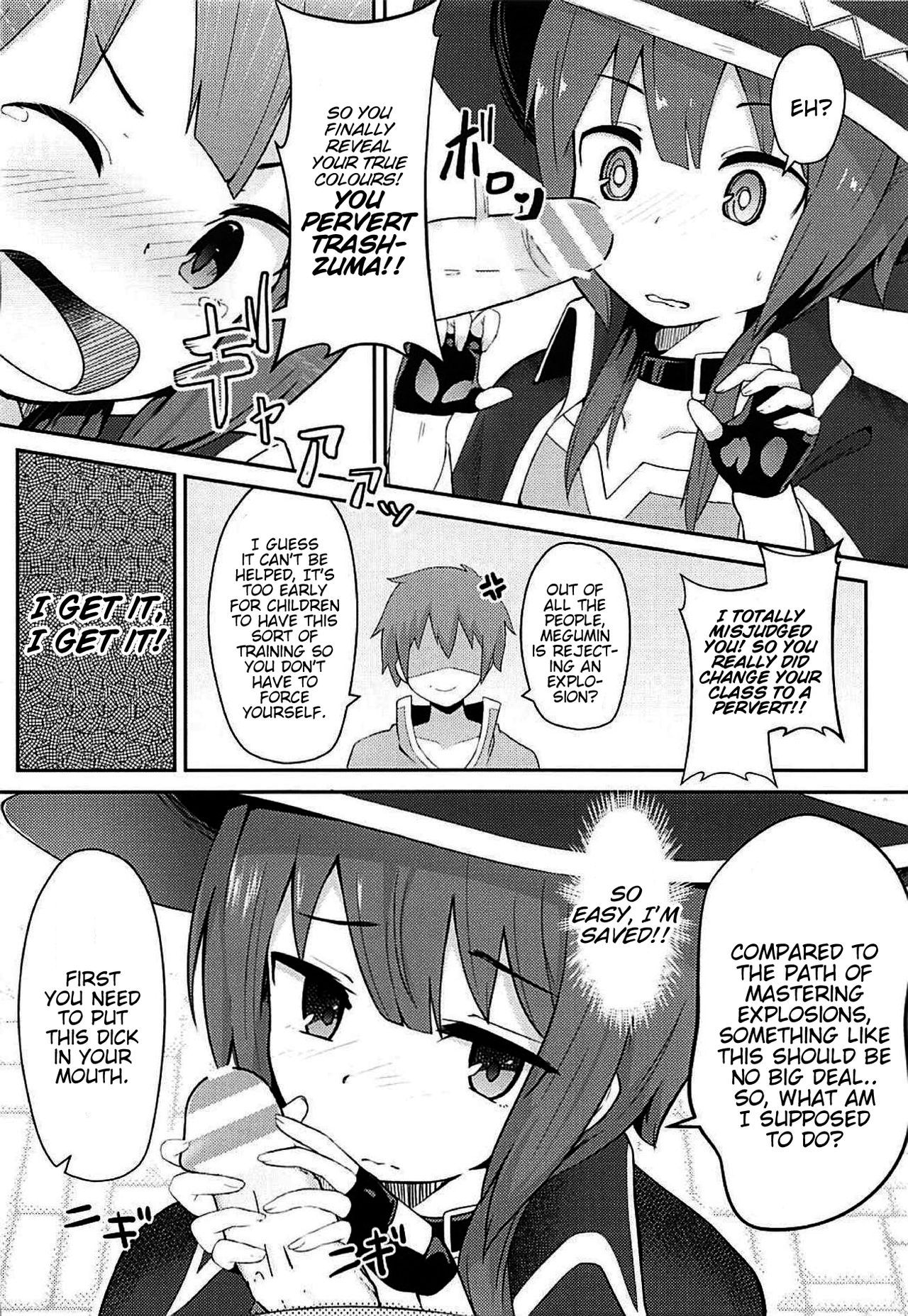 Kono Sukebe na Bakuretsu Musume ni Choukyou o! | Training for this Lewd Explosion Girl ! page 9 full