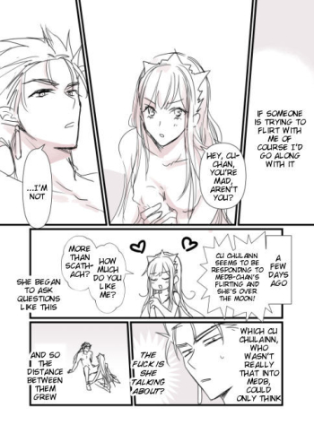 FGO Medb-chan, Cu Chulainn no Are o Zessan Suru