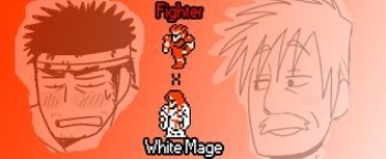 Fighter x White Mage