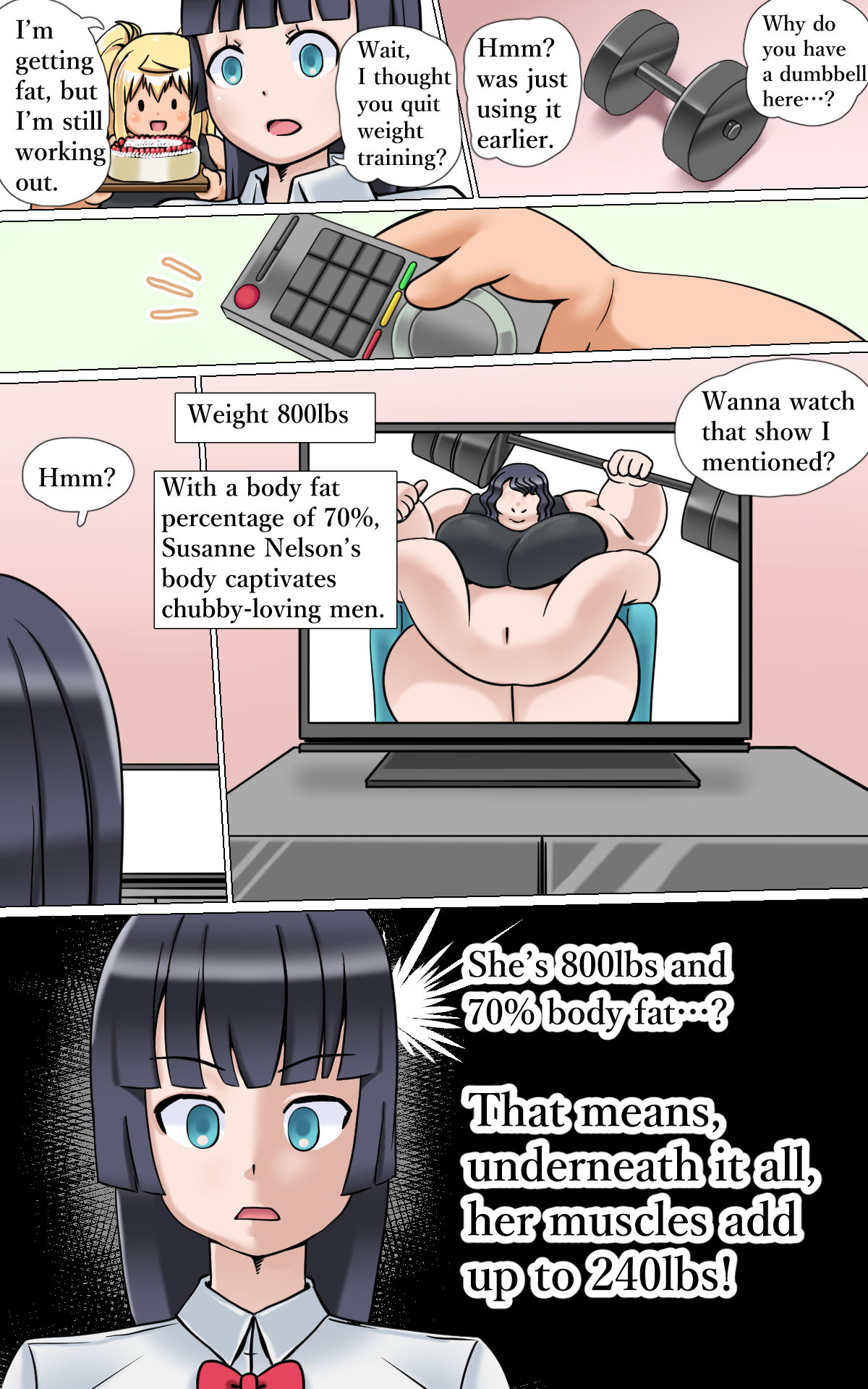 zeiniku nan kiro fuyaseru | How Much Flab Can You Pile On? page 6 full