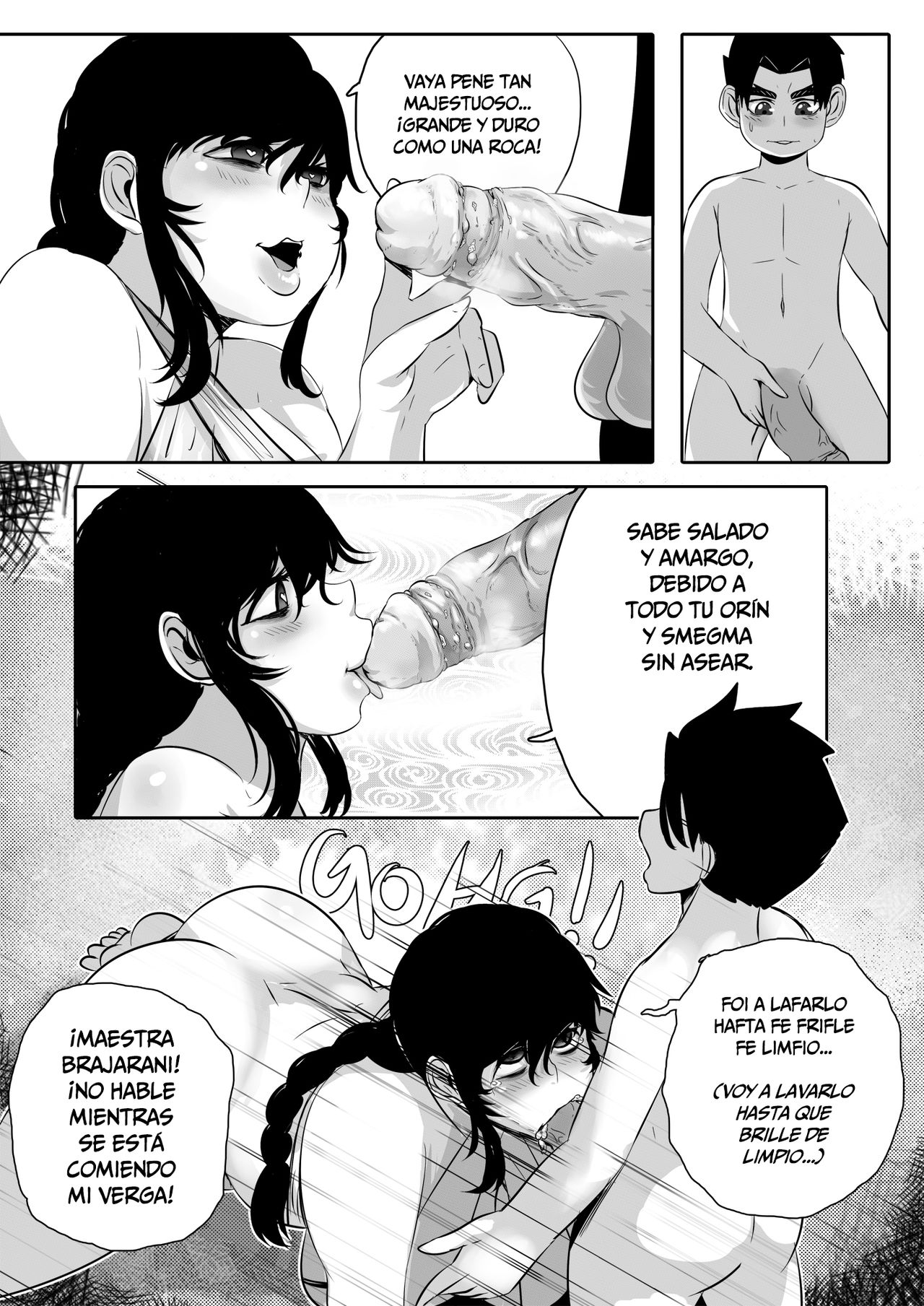 Inja Sekkusu! Brajarani Shishou! 2 | Mi Maestra Brajarani es una Ermitaña  del Sexo 2 - Page 7 - HentaiFox