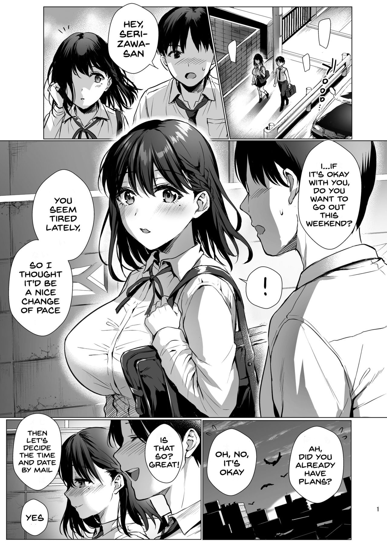 Toshoshitsu no Kanojo 3~Seiso na Kimi ga Ochiru made~ - Page 2 - HentaiFox