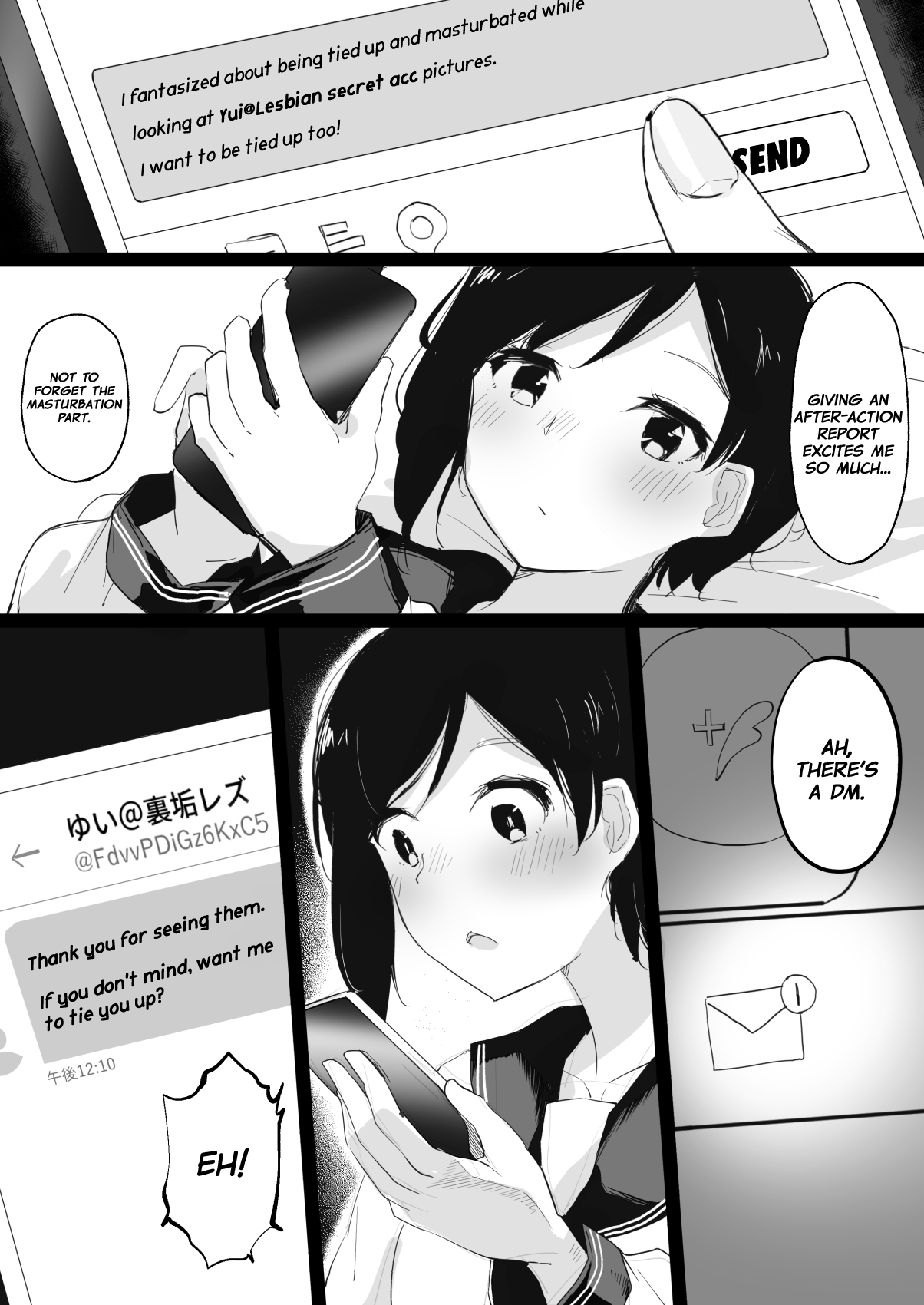 Do M Uraaka Joshi ga Kousoku Yuri Ecchi de Onna Doushi no Yosa o  Oshiekomarechau Hon - Page 9 - HentaiFox