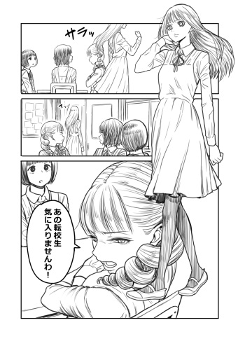 Ojou-sama to Torimaki ga Tenkousei Ijimeru Yatsu, Ojou sama and her followers bully the transfer student