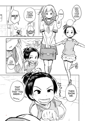 Chinko ga Haetara Dou suru ka? Kinjo no Gakincho Hen | What Would You Do If You Grew a Dick? Neighborhood Brat Chapter