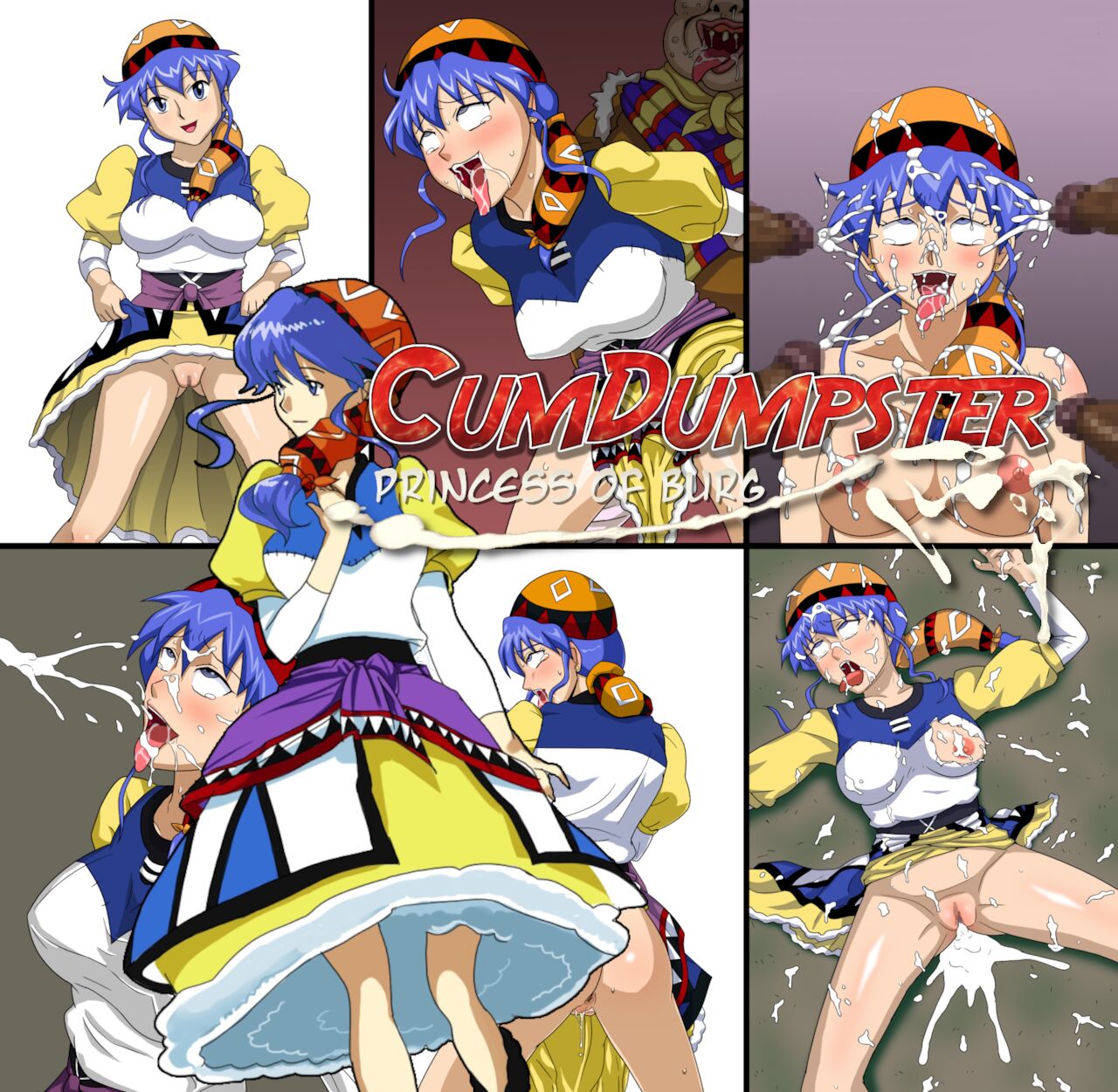 Burg no Benkihime | The Cumdumpster Princess of Burg page 1 full