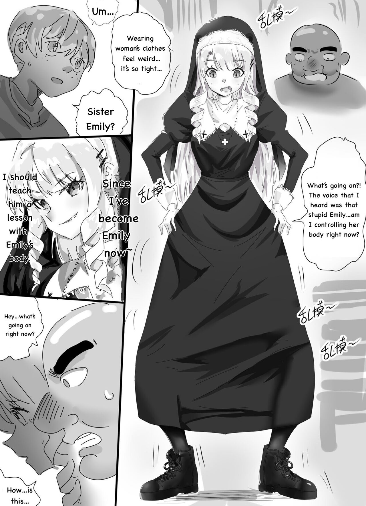 Sister Emily body swap - Page 5 - HentaiFox