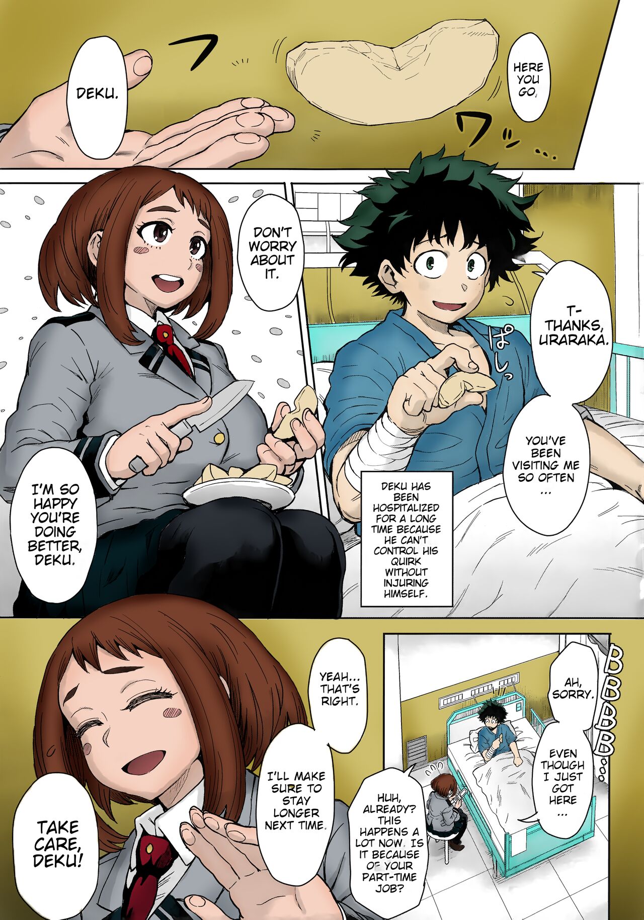 Uraraka hentai manga фото 75