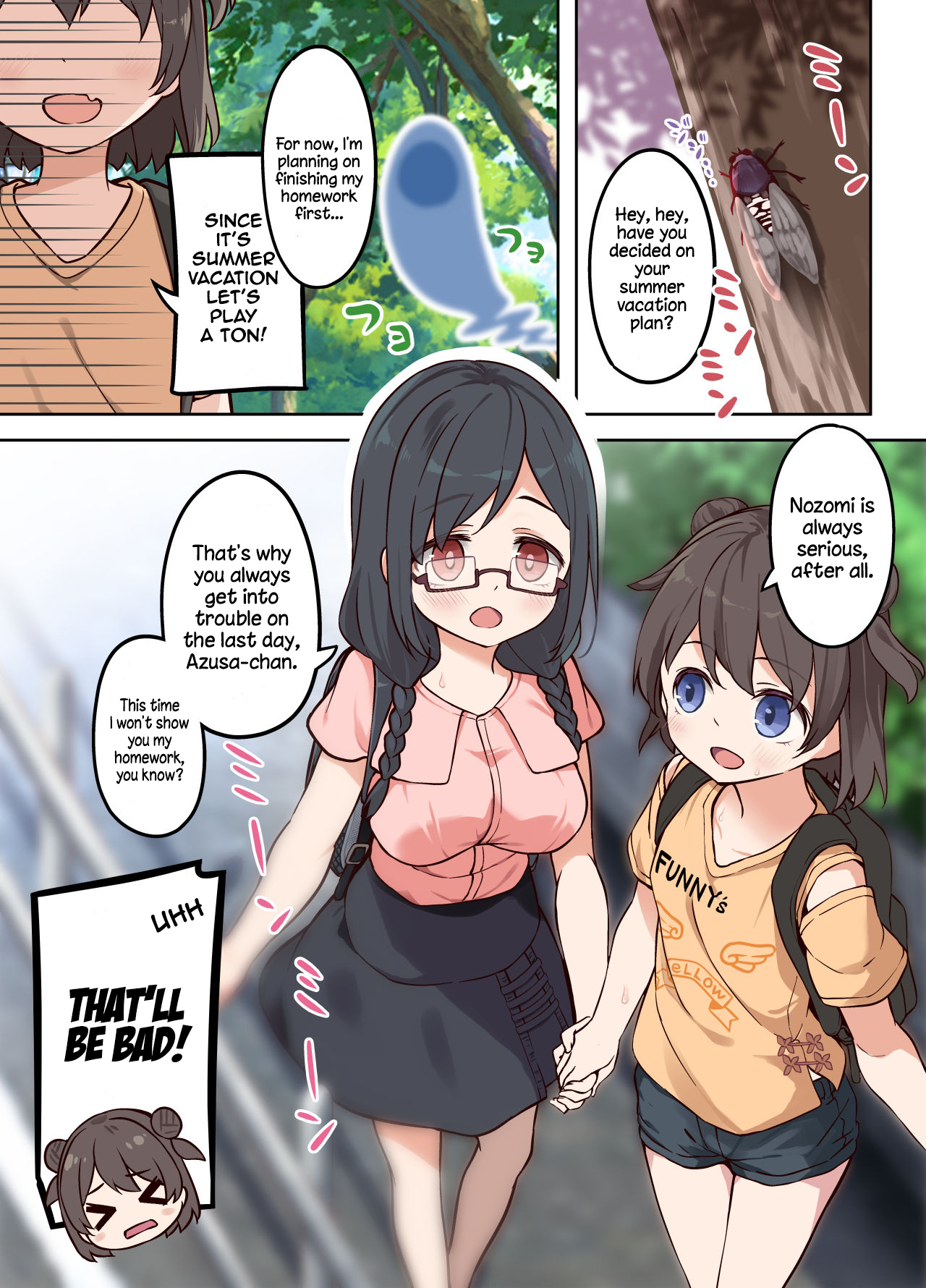 Hyoui Osen de Yuri Ecchi | Lesbian Sex through Corrupting Possession - Page  2 - HentaiFox