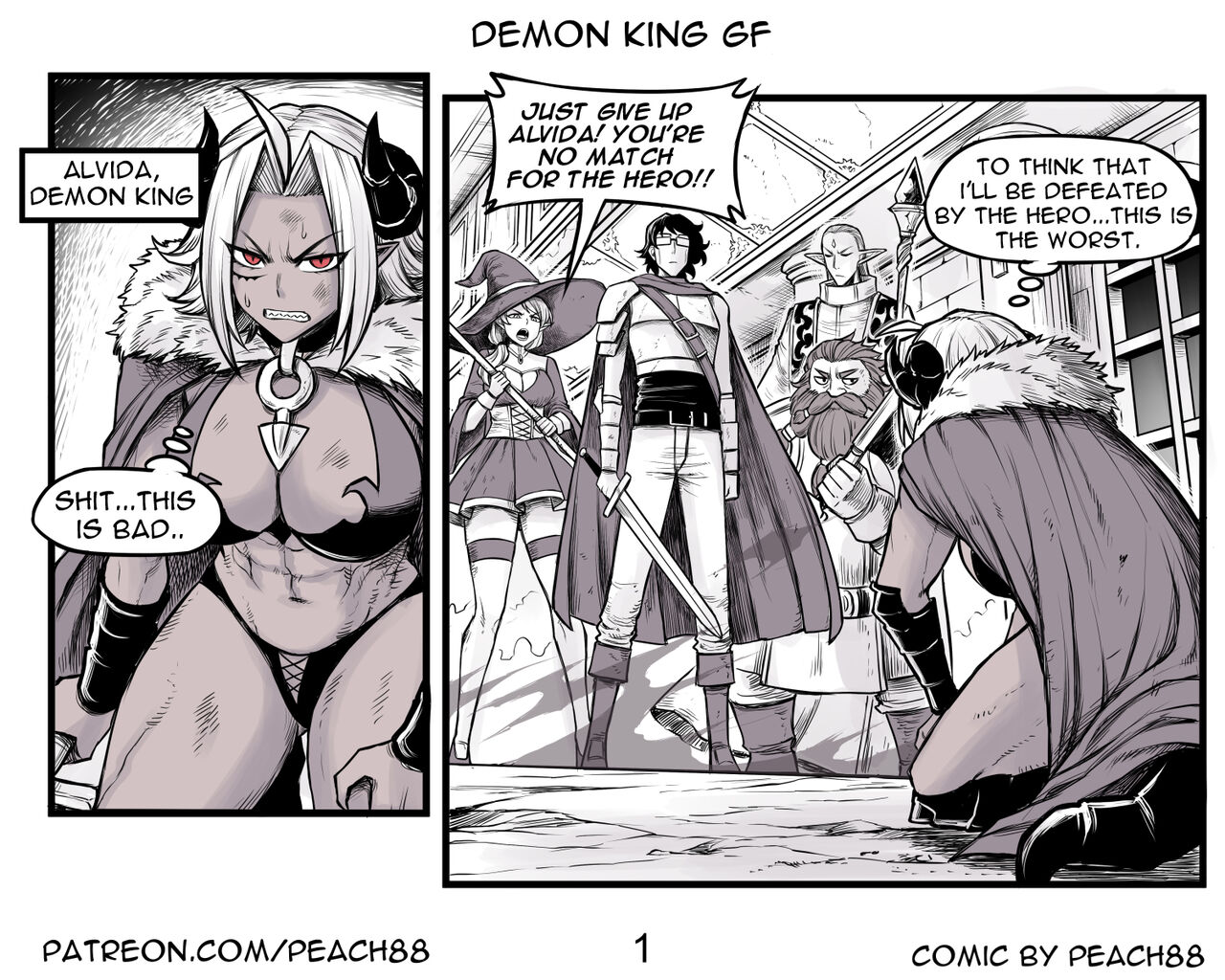 Demon King GF - Page 1 - HentaiFox