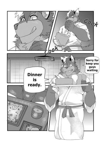 Happy Dinner With Big Guys - Youhei Doujinshi