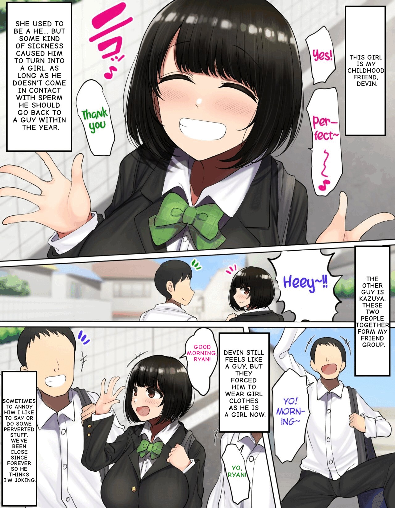 My Childhood Friend Became a Girl, Then My Mate - Page 3 - HentaiFox