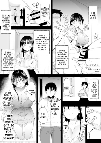 NTR Seiheki no Kareshi no tame ni Sefure o Sagasu Joshi Daisei-chan 3 | The College Girl Looking For A Sexfriend For Her Cuck Boyfriend's Cucking Fetish 3