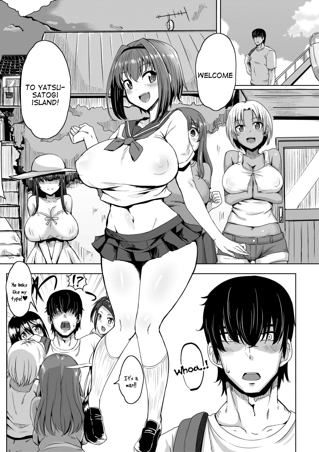 Doutei kara Hajimeru Dekamara Seikatsu ~Oide yo! Yarimokujima e~ - Page 2 -  HentaiFox