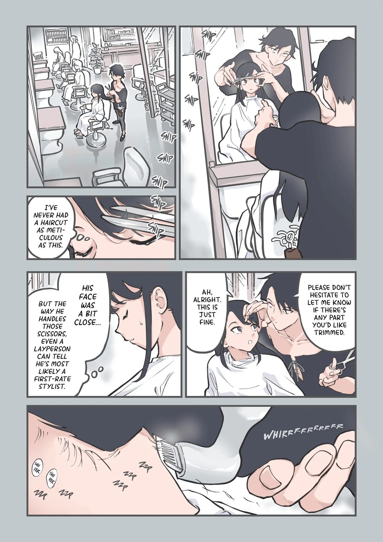 This is a Hair Salon, Right?! - Page 8 - HentaiFox