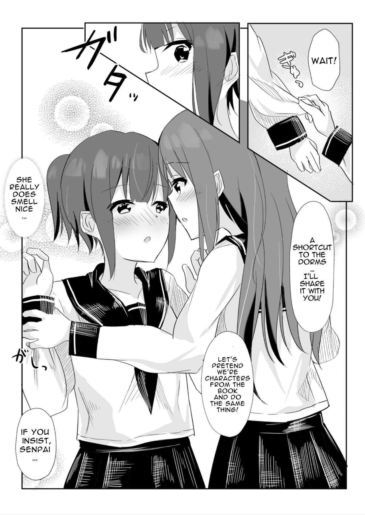 Senpai ni Yuri Ecchi Oshie Komare mashita... | Lesbian Sex Ed From My  Senpai... - Page 8 - HentaiFox