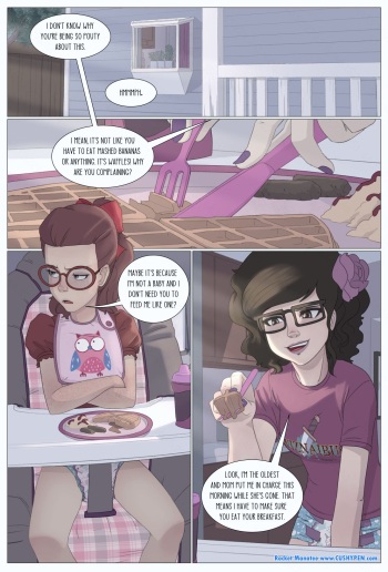 Artist - RocketManatee / Viola and Penny - FULL COMIC