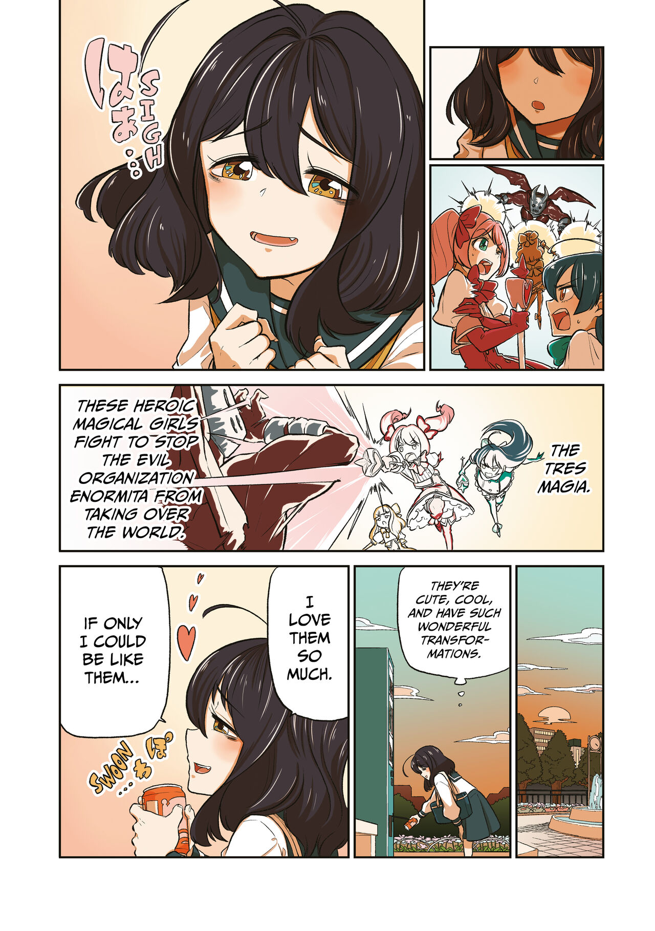 Gushing over Magical Girls Vol.01 - Page 5 - HentaiFox