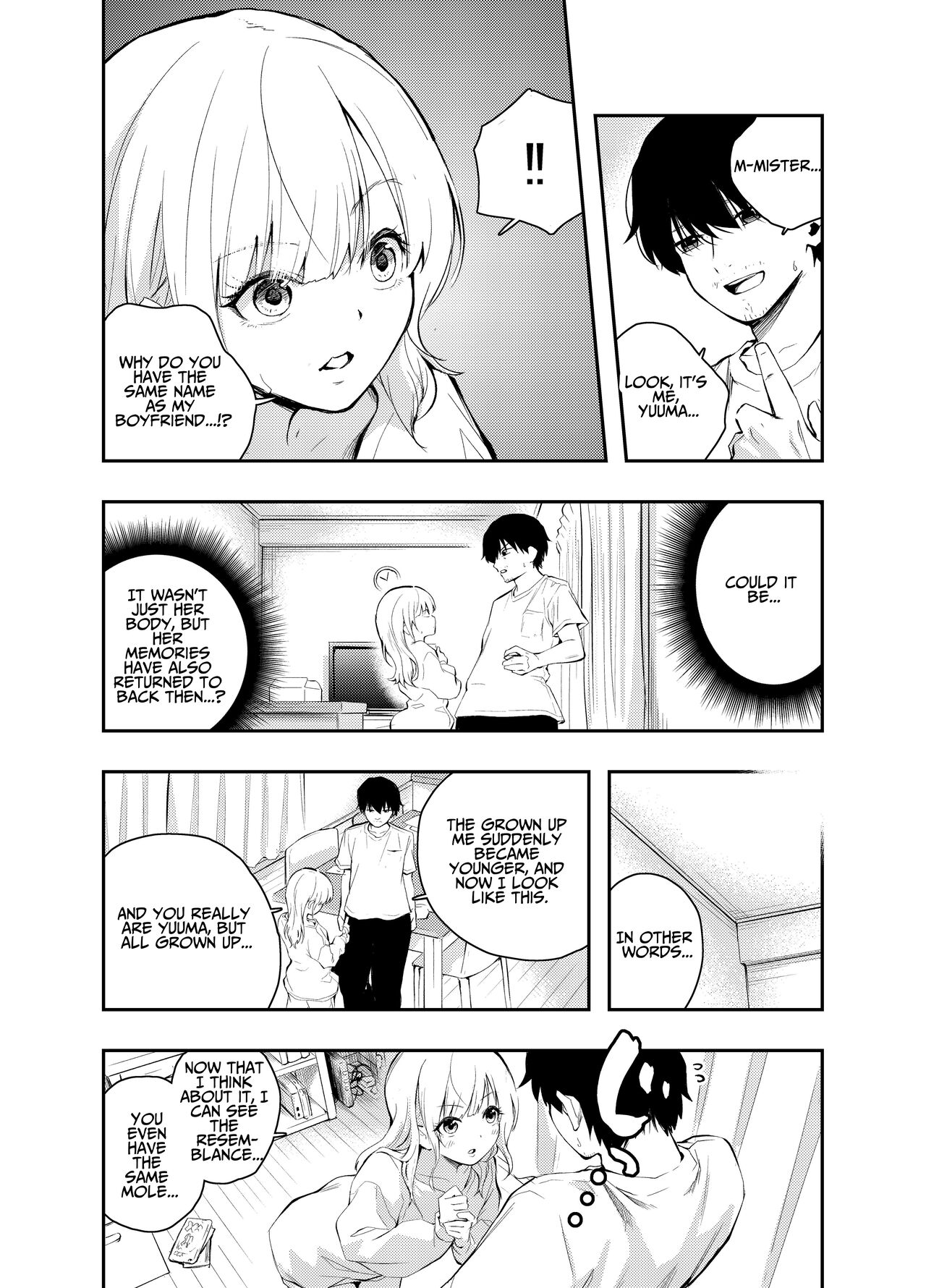 Mukashi no Sugata ni Modotta Tsuma to no Sex wa Uwaki desu ka? | Is Having  Sex With My Rejuvenated Wife Considered Cheating? - Page 6 - HentaiFox