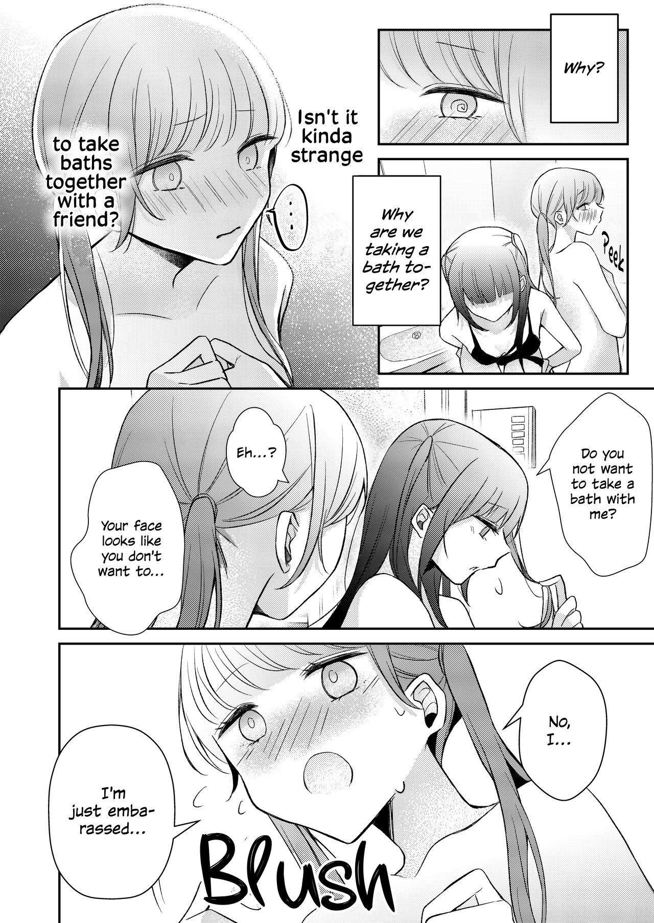 A Story of Two Girls Who Are Not Dating Having Sex in the Bath - Page 10 -  HentaiFox