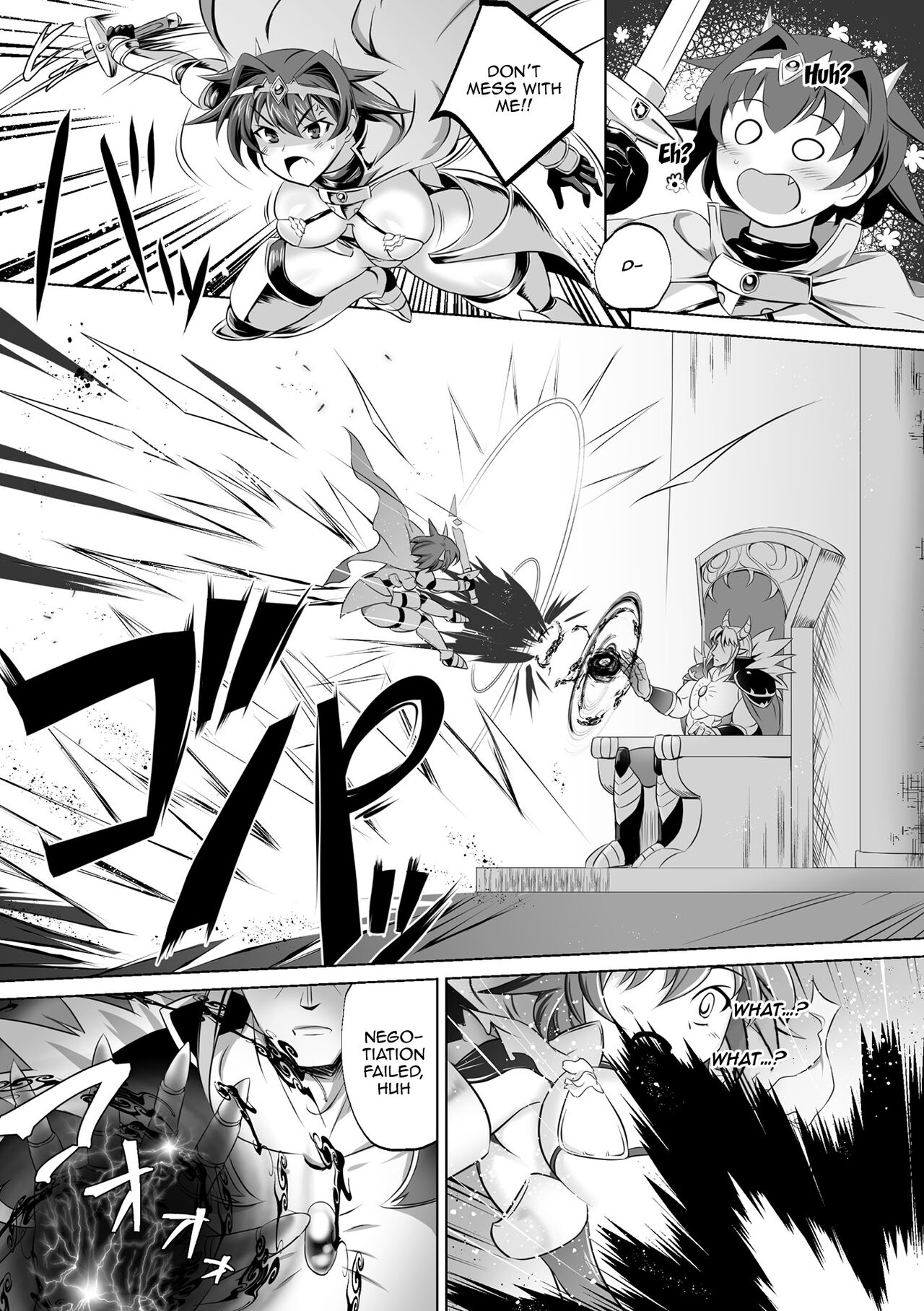 The Chosen Tomboy Hero ~Becoming the Demons Meat Toilet~ page 3 full
