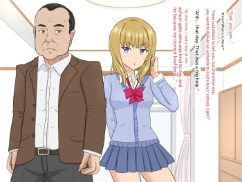 Joso Shonen NTR ♂ Musume no Kareshi o Netoru Oyaji