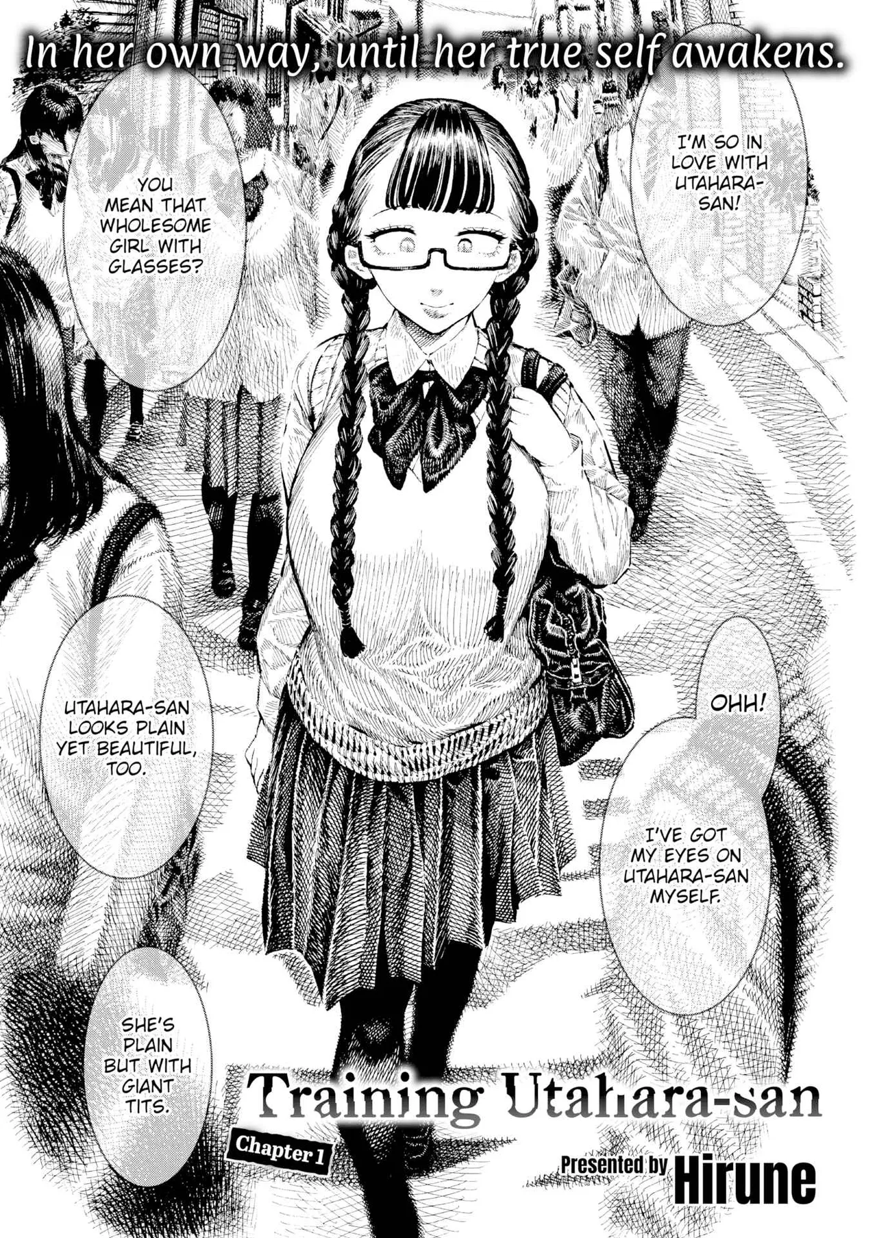 Training Utahara-san 1-4 | Utahara-san Choukyou Chuu Ch. 1-4 page 1 full