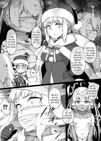 FGO MC Singularity - Santa Alter & Lily